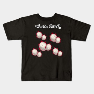 Dragonfruit White Kids T-Shirt